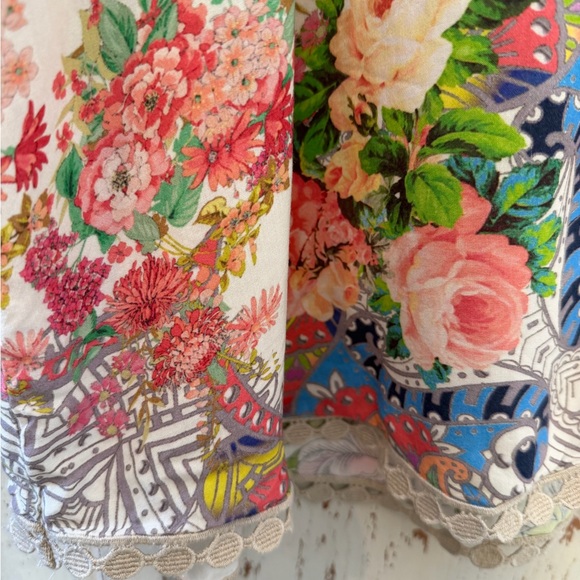 JOHNNY WAS RAYON 3/4 LENGTH SLEEVE BLOUSE - Picture 8 of 9